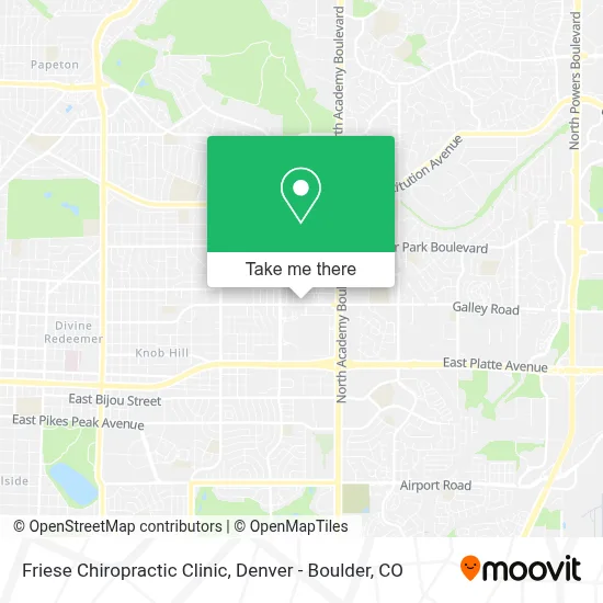 Friese Chiropractic Clinic map
