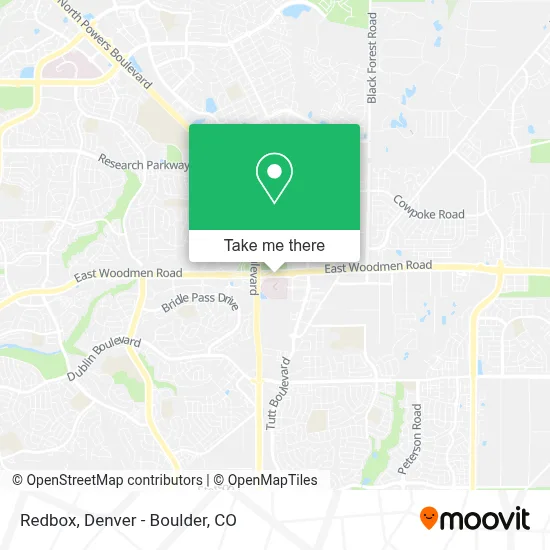 Redbox map