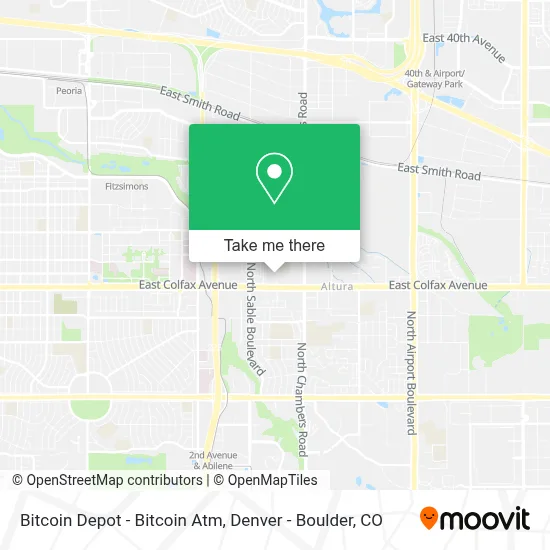 Bitcoin Depot - Bitcoin Atm map