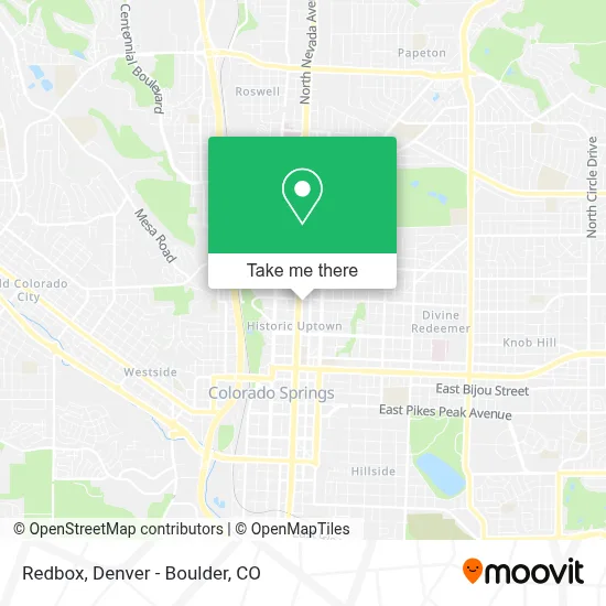 Redbox map