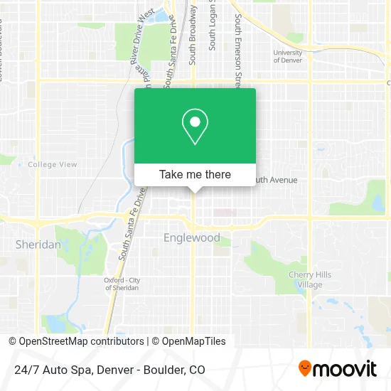 24/7 Auto Spa map
