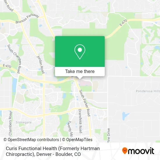 Curis Functional Health (Formerly Hartman Chiropractic) map