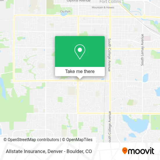 Allstate Insurance map