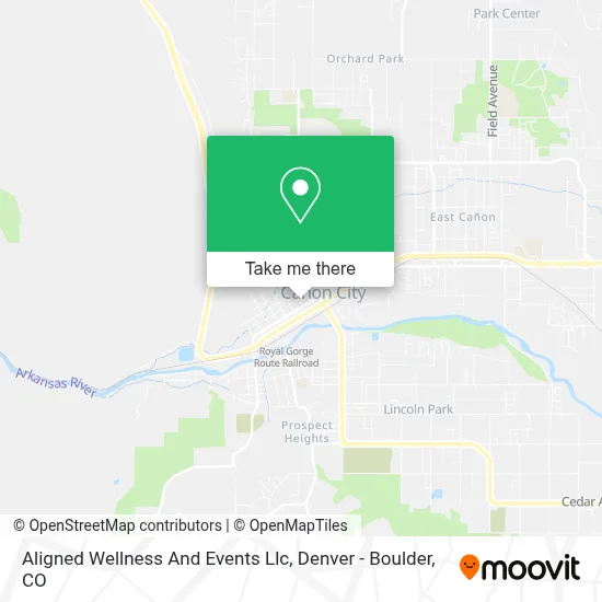 Aligned Wellness And Events Llc map