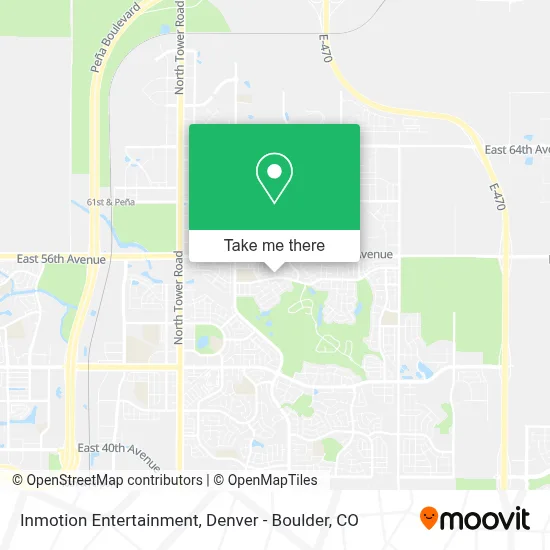 Inmotion Entertainment map