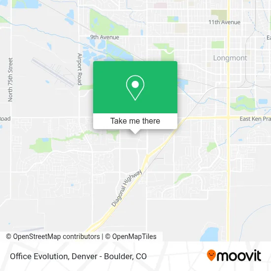 Office Evolution map