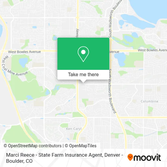 Marci Reece - State Farm Insurance Agent map