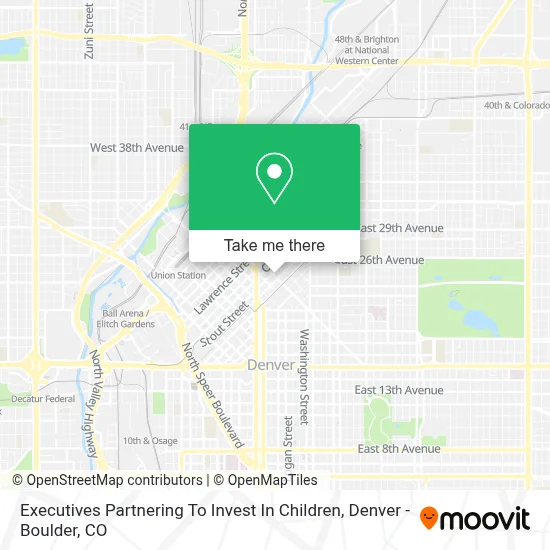 Executives Partnering To Invest In Children map