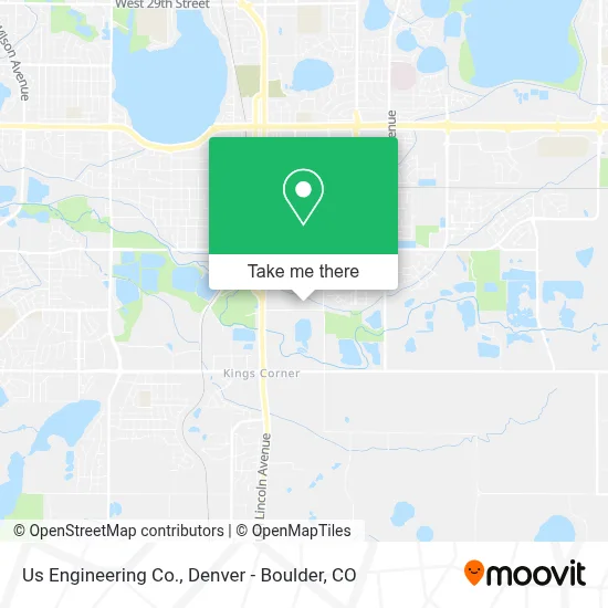 Us Engineering Co. map