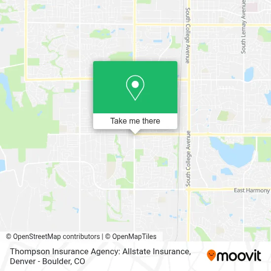 Thompson Insurance Agency: Allstate Insurance map