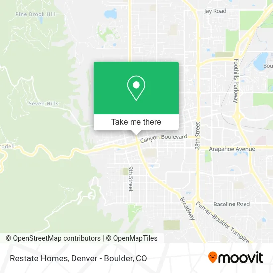 Restate Homes map