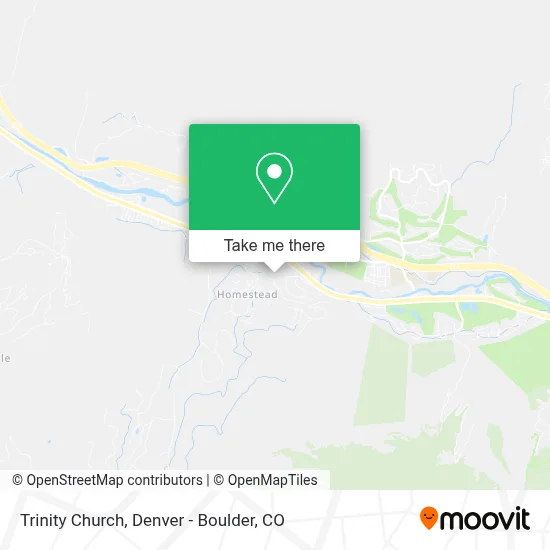 Trinity Church map