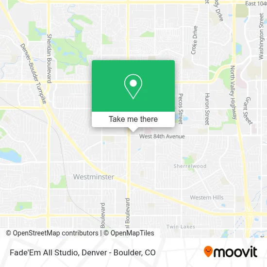 Fade'Em All Studio map
