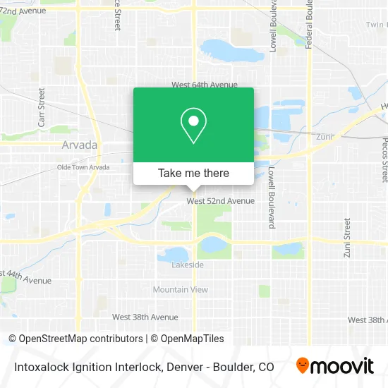 Intoxalock Ignition Interlock map