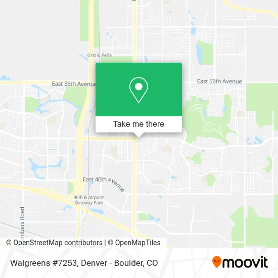 Walgreens #7253 map