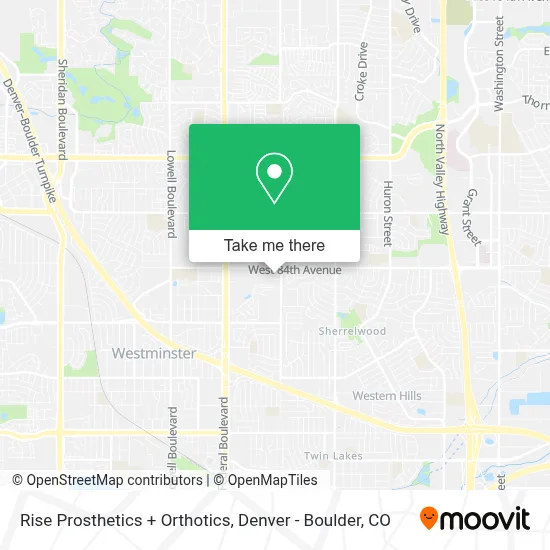 Rise Prosthetics + Orthotics map