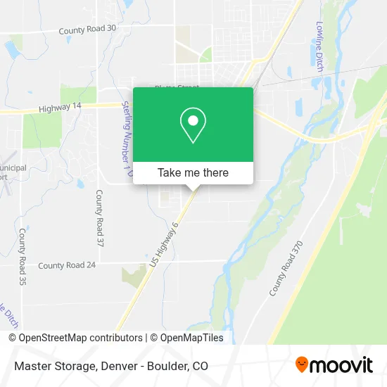 Master Storage map