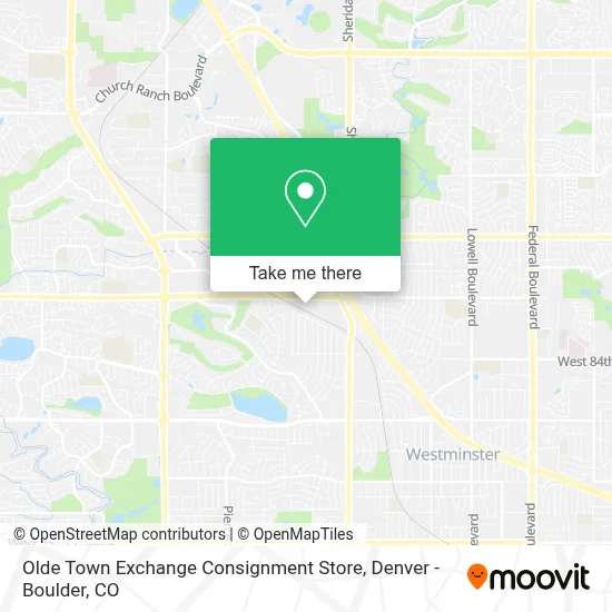Olde Town Exchange Consignment Store map