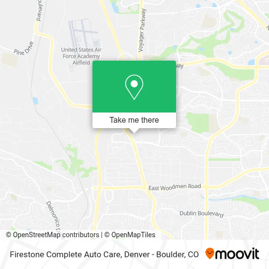 Firestone Complete Auto Care map