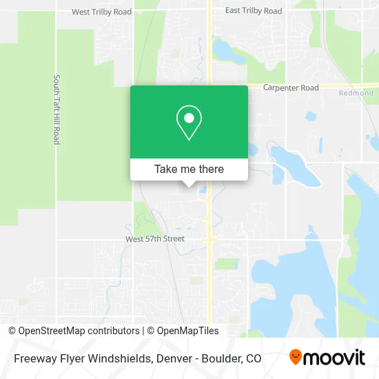 Freeway Flyer Windshields map