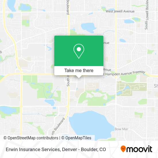 Erwin Insurance Services map