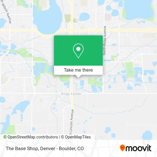 The Base Shop map