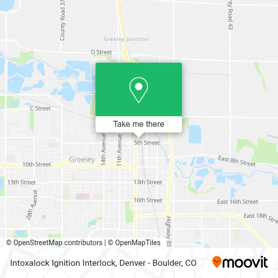Intoxalock Ignition Interlock map