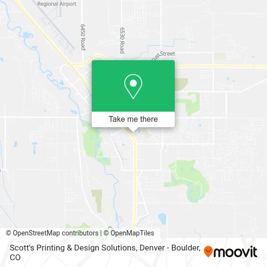 Scott's Printing & Design Solutions map