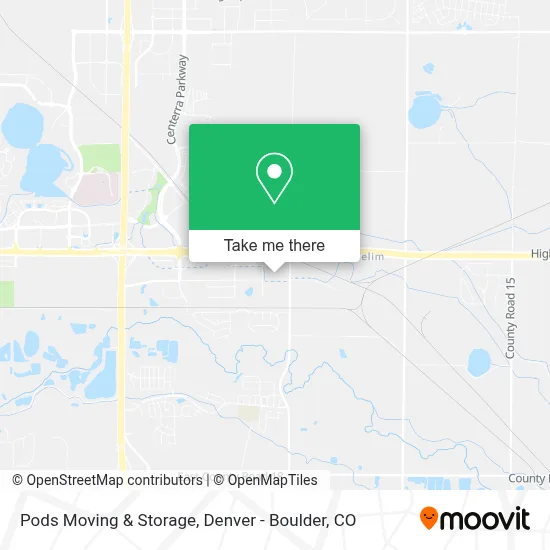 Pods Moving & Storage map