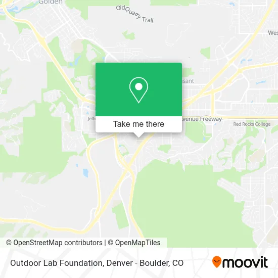 Outdoor Lab Foundation map