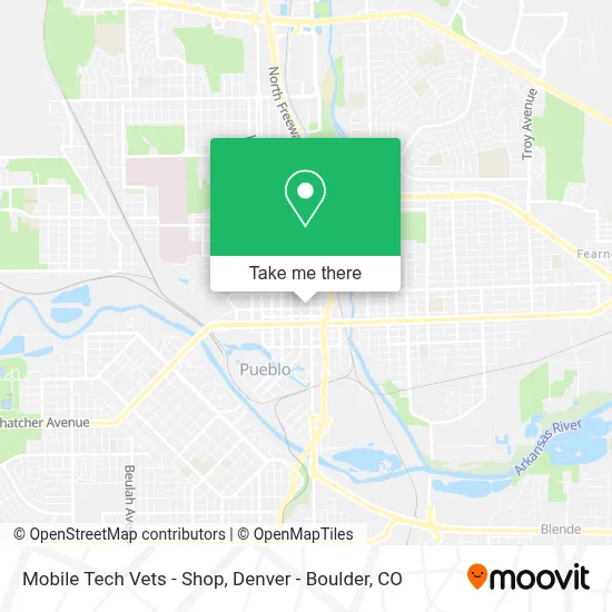 Mobile Tech Vets - Shop map