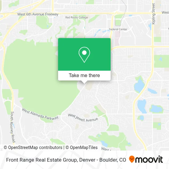 Front Range Real Estate Group map