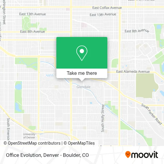 Office Evolution map