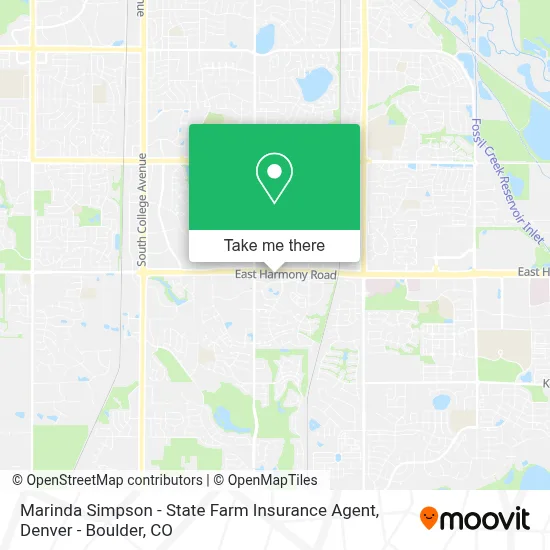 Marinda Simpson - State Farm Insurance Agent map