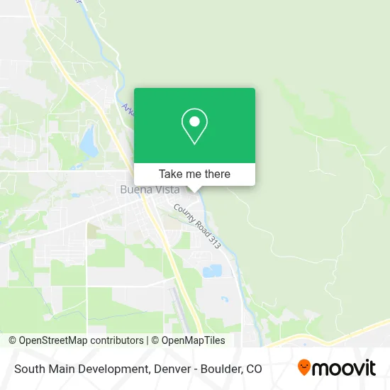 South Main Development map