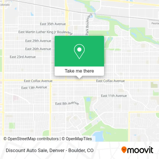 Discount Auto Sale map