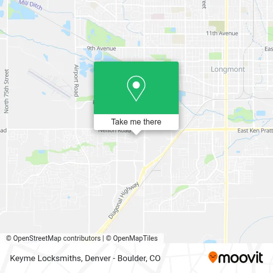 Keyme Locksmiths map