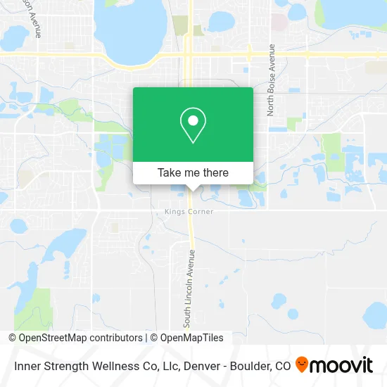 Inner Strength Wellness Co, Llc map