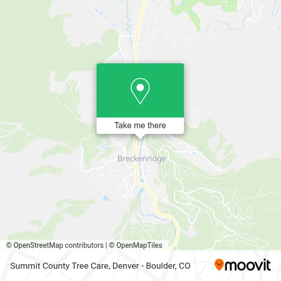 Summit County Tree Care map