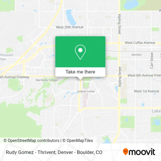 Rudy Gomez - Thrivent map