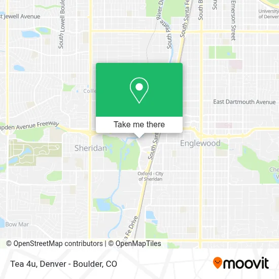 Tea 4u map