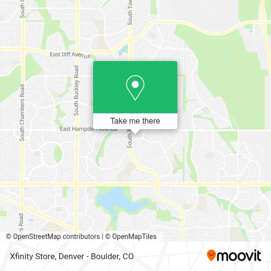 Xfinity Store map