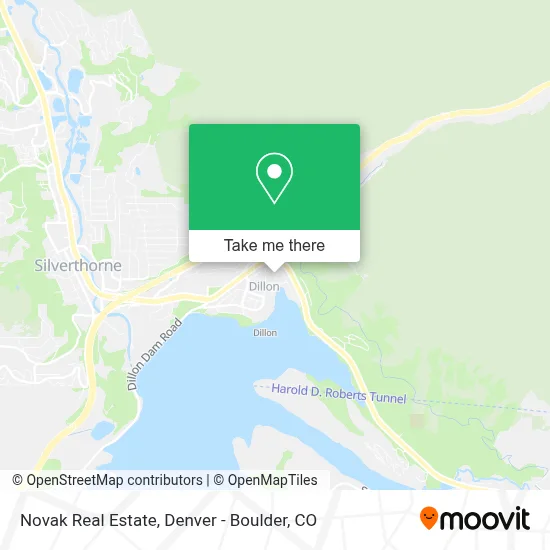 Novak Real Estate map
