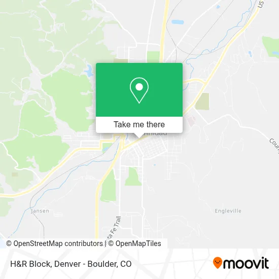 H&R Block map