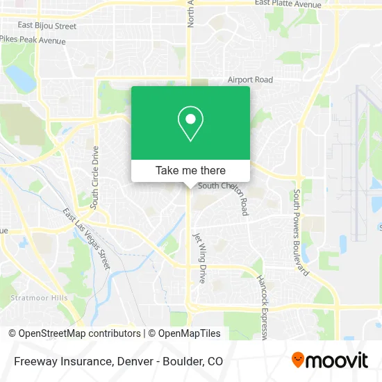 Freeway Insurance map