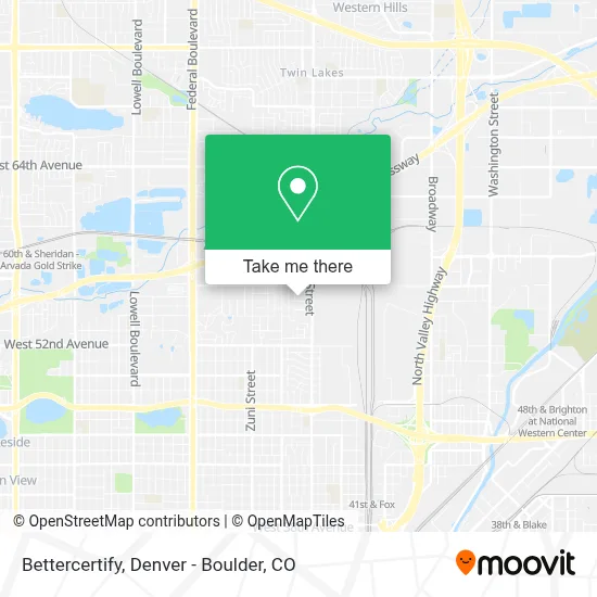 Bettercertify map
