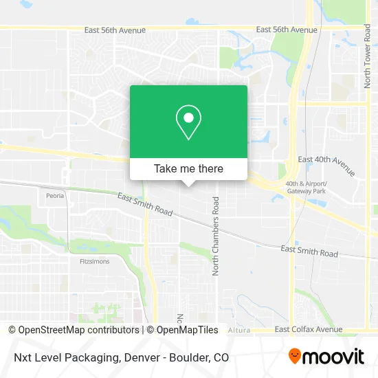 Nxt Level Packaging map
