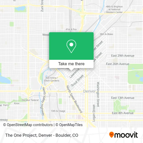 The One Project map