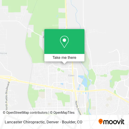 Lancaster Chiropractic map