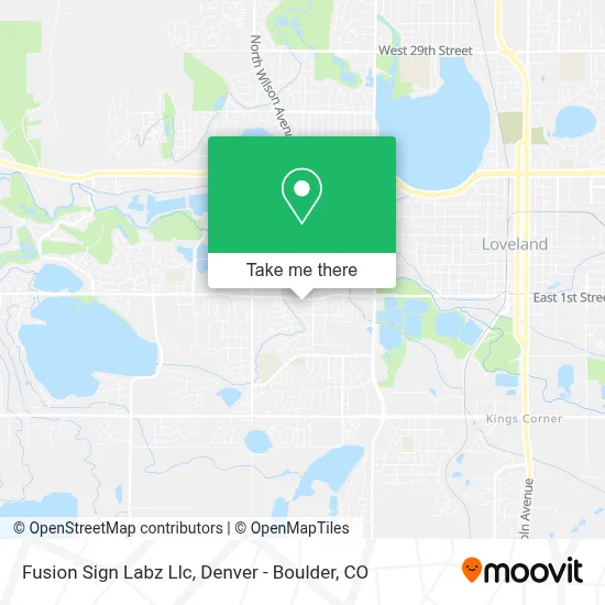 Fusion Sign Labz Llc map